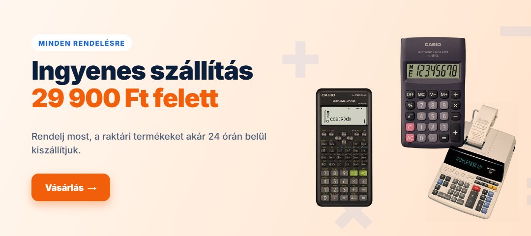 Számológép centrum webáruház