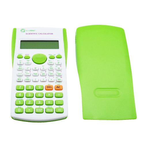Számológép tudományos 240 funkciós, Bluering&reg; zöld