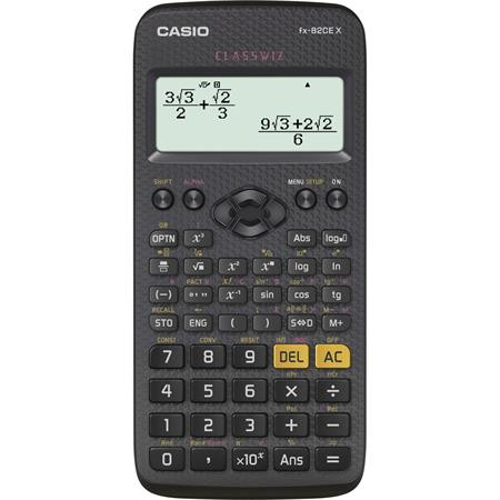 Számológép, tudományos, 379 funkció, CASIO FX-82 CE X (GCFX82CEX)