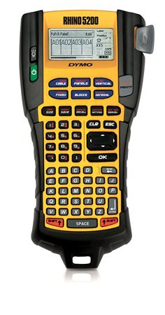 Elektromos feliratozógép, DYMO Rhino 5200 készlet táskában (GD5200SET)