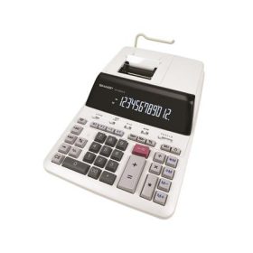   Számológép, szalagos, 12 számjegy, 2 színű nyomtató, SHARP CS-2635LW