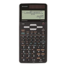   Számológép, tudományos, 640 funkció, SHARP EL-W506TBSL, szürke-fekete (SH506TGY)