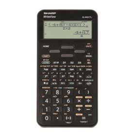   Számológép, tudományos, 420 funkció, SHARP EL-W531TL, fekete (SHW531TLF)